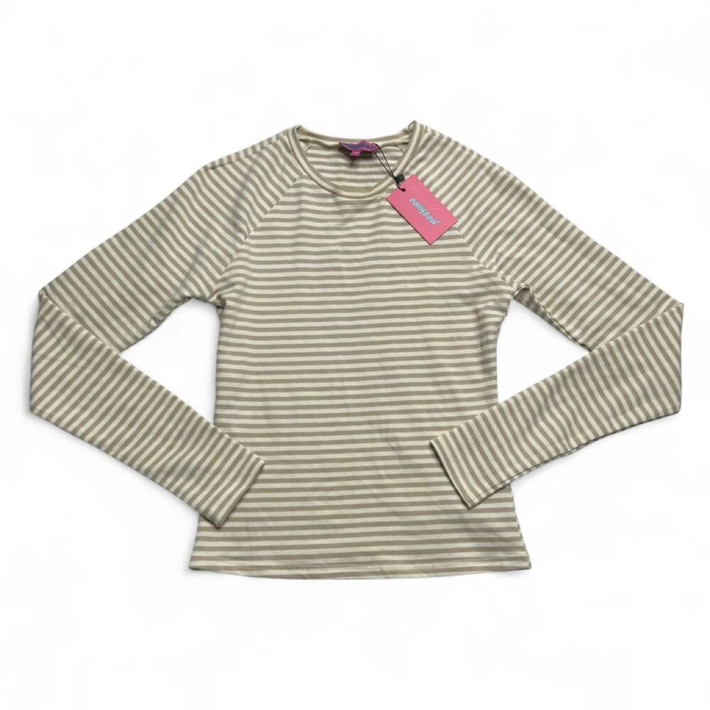Edikted Striped Long Sleeve Top New With Tag Size XS - Picture 5 of 7